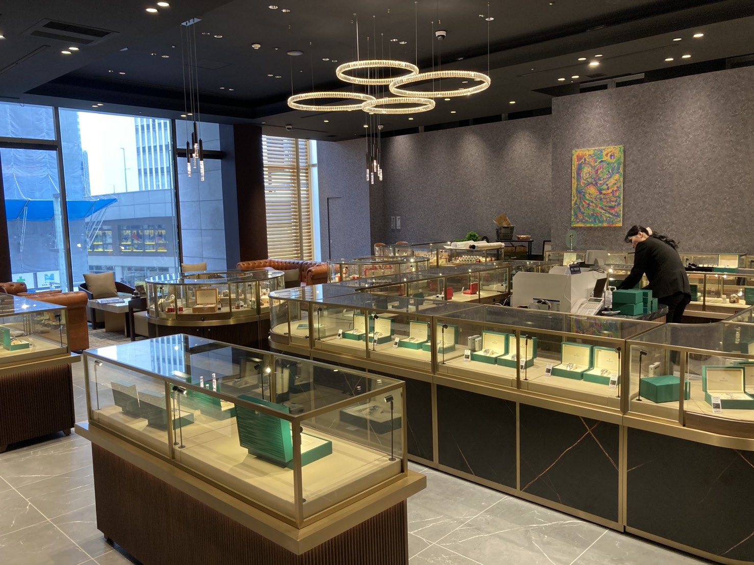 陽吉 銀座中央通り店 店内ショールーム